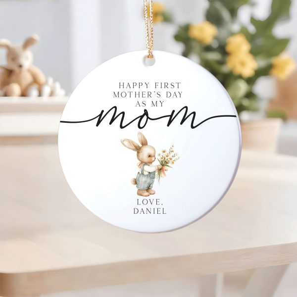 First Mother's Day Ceramic Ornament, First Mother's Day Gifts, 1st Mother's Day Gift