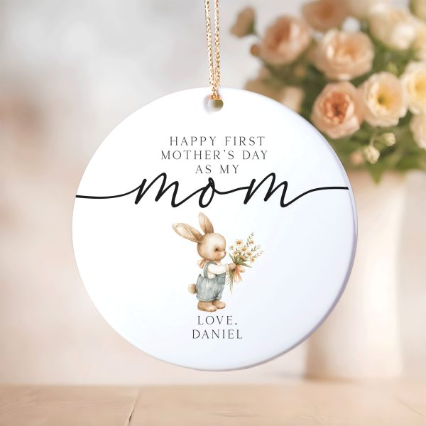 First Mother's Day Ceramic Ornament, First Mother's Day Gifts, 1st Mother's Day Gift