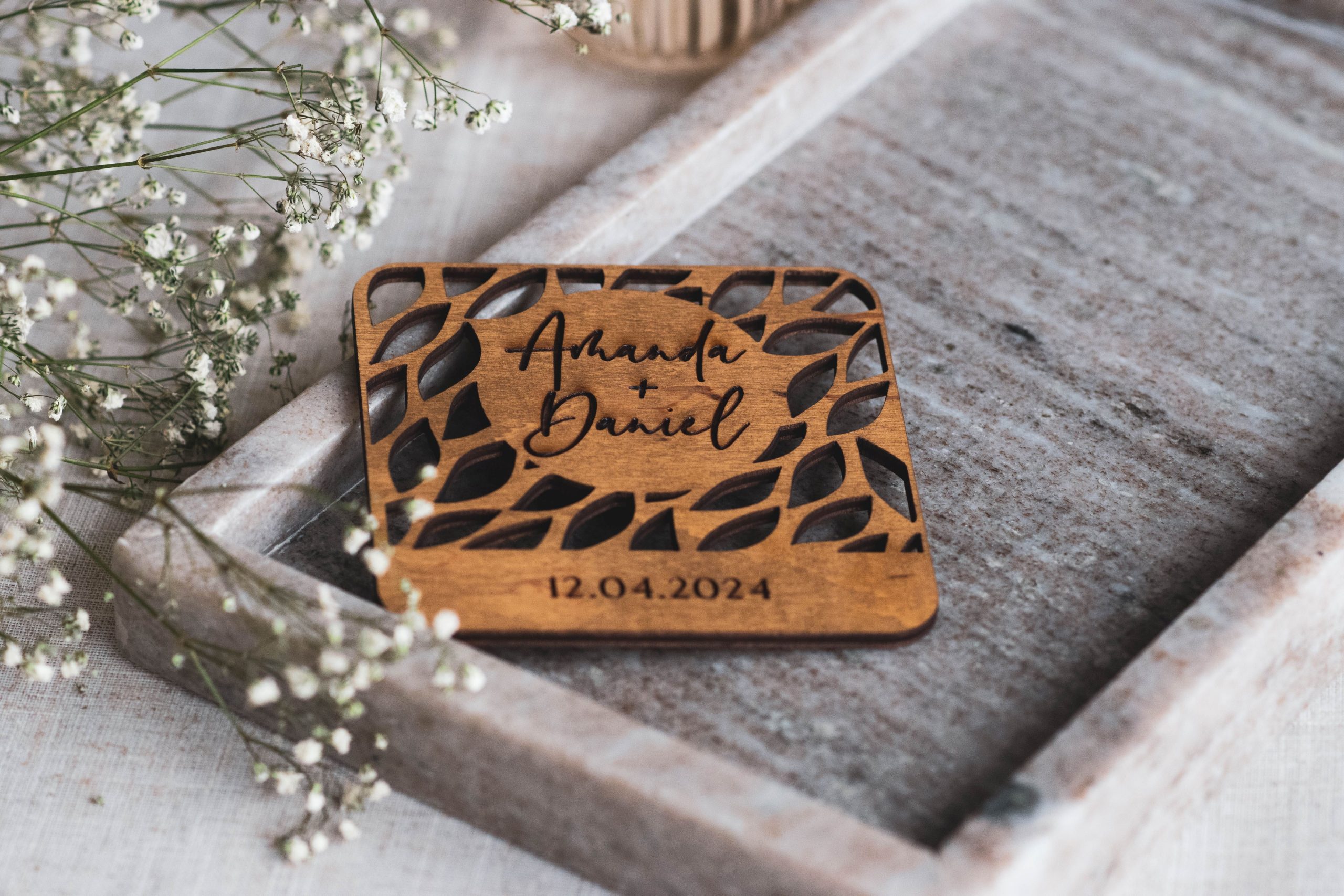 DSC_0078 Personalized Wedding Coasters, Rustic Wedding Favors in Bulk