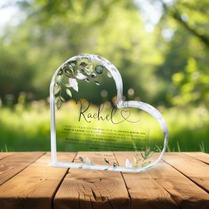 Maid of Honor Gift, Eucalyptus Maid of Honor Acrylic Plaque