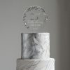 25th Anniversary Cake Topper, Silver Wedding Anniversary