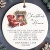 Memorial Christmas Ornament, Christmas in Heaven Gift
