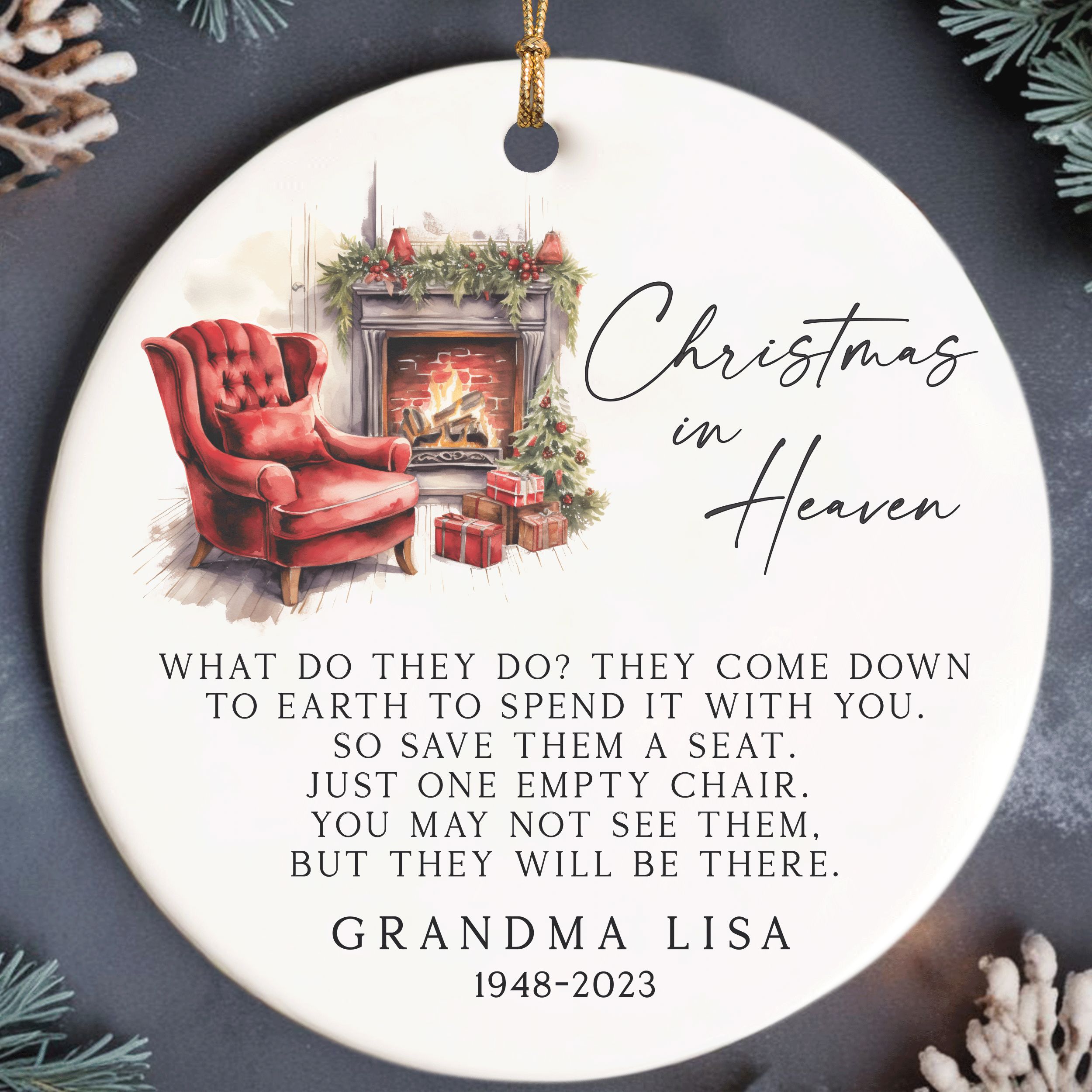 56---Christmas-in-Heaven_0000_Group-1 Memorial Christmas Ornament, Christmas in Heaven Gift
