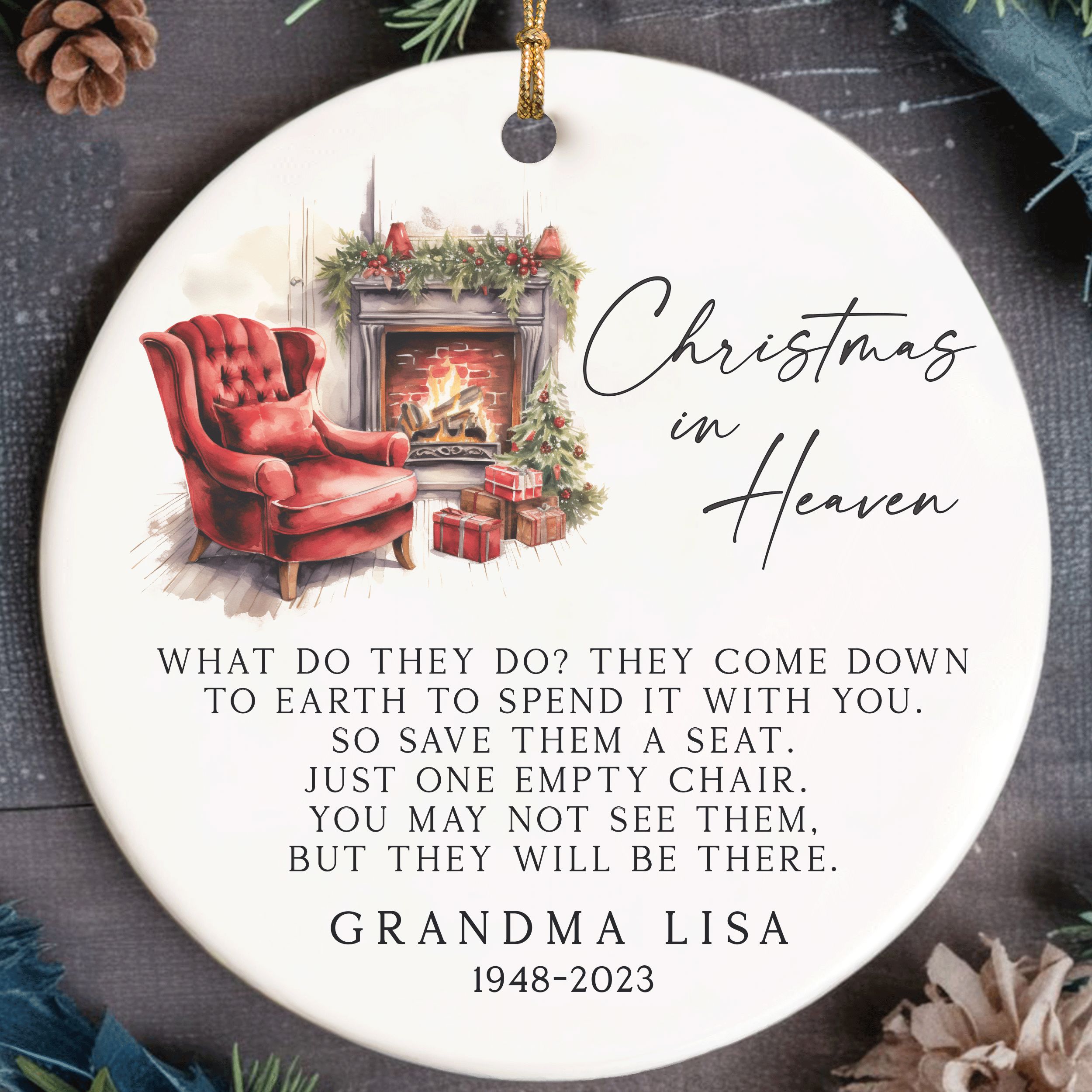 56---Christmas-in-Heaven_0001_Group-2 Memorial Christmas Ornament, Christmas in Heaven Gift