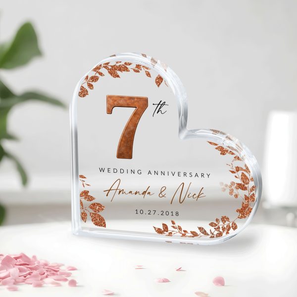 7th Anniversary Gift, Copper Wedding Anniversary Gift
