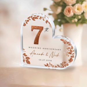 7th Anniversary Gift, Copper Wedding Anniversary Gift