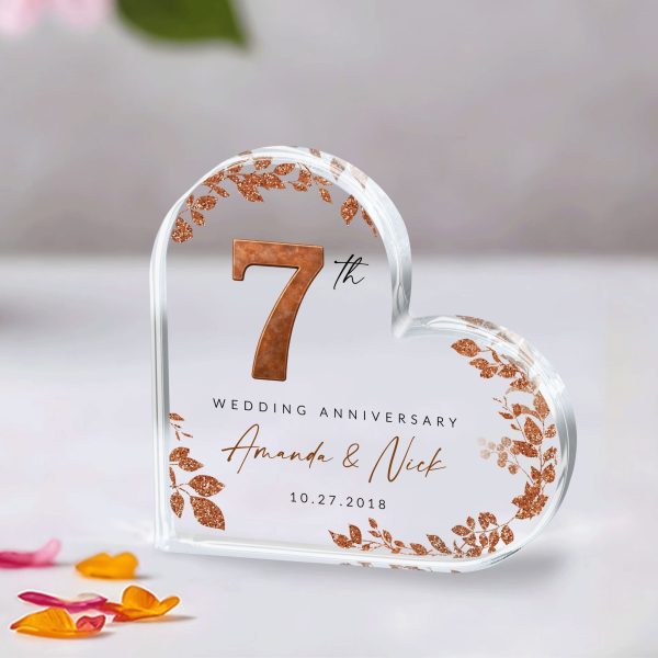 7th Anniversary Gift, Copper Wedding Anniversary Gift