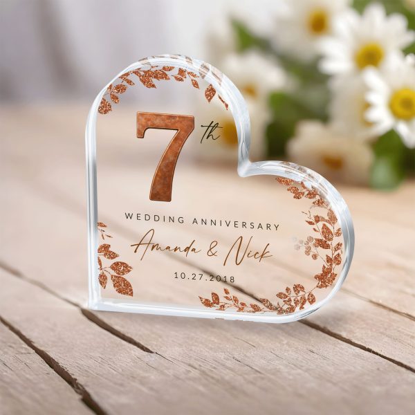7th Anniversary Gift, Copper Wedding Anniversary Gift