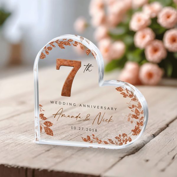 7th Anniversary Gift, Copper Wedding Anniversary Gift