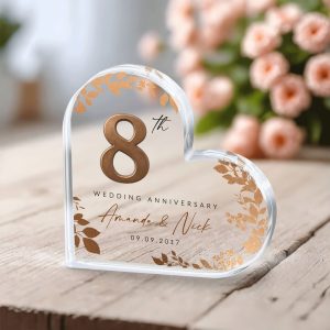 8th Anniversary Gift, Bronze Wedding Anniversary Gift