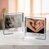 New Baby Gift, Personalized Photo Acrylic Block, Nursery Decor