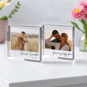 Personalized Acrylic Photo Block, Custom Photo Acrylic Plaque