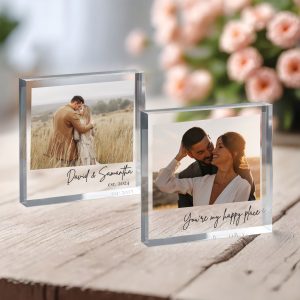Personalized Acrylic Photo Block, Custom Photo Acrylic Plaque