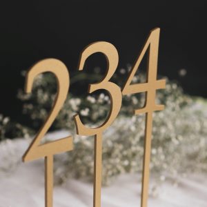 Table Numbers for Wedding, Rustic Wedding Decor