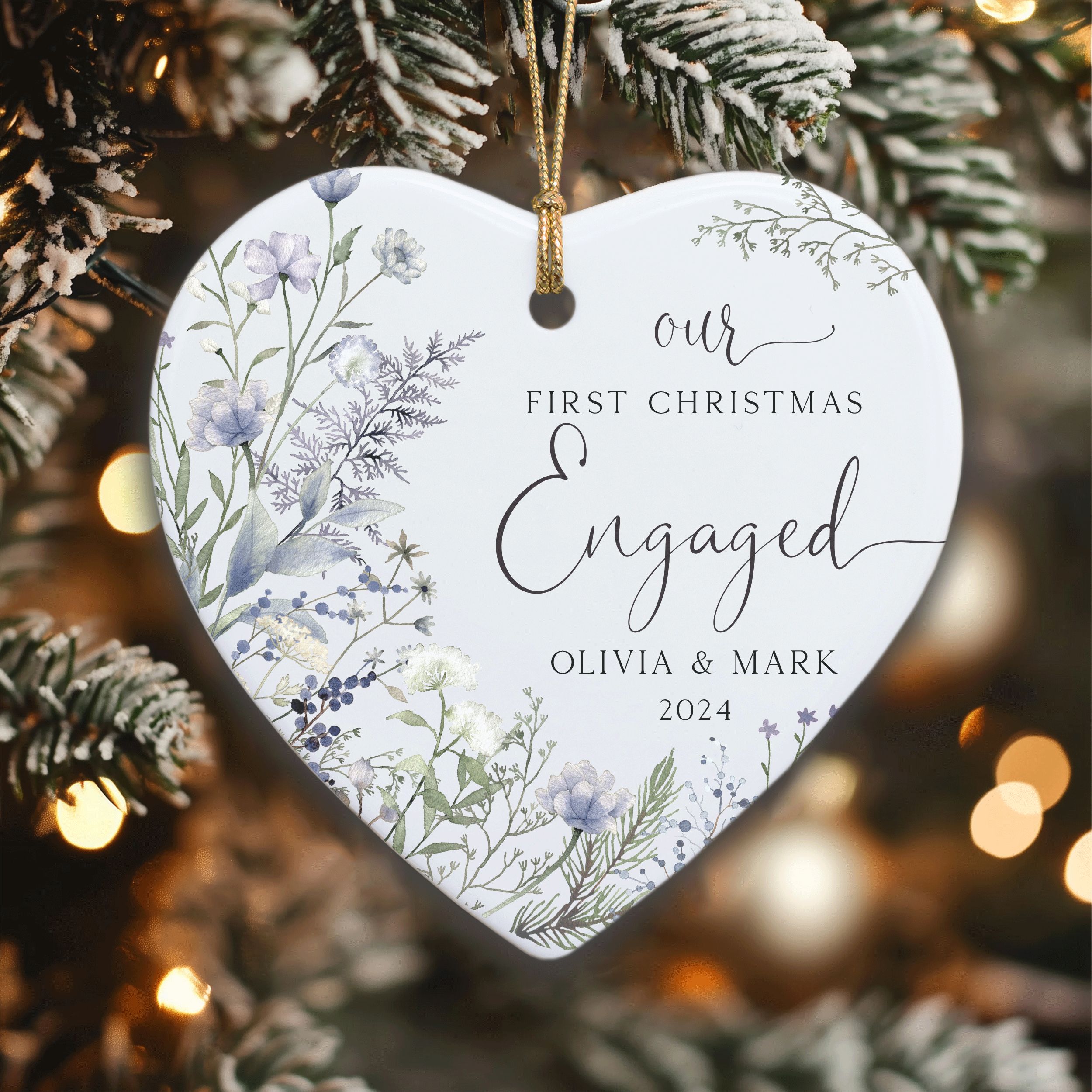 DTSP15---Оur-First-Christmas-Engaged_0000_Group-8 Engagement Christmas Ornament, First Christmas Engaged Gift