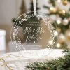 1st Christmas Married Gift, First Christmas Married Ornament