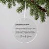 Difference Maker Ornament, Difference Maker Gift