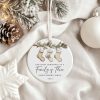 Family of 3 Christmas Gift, Family of Three Christmas Ornament