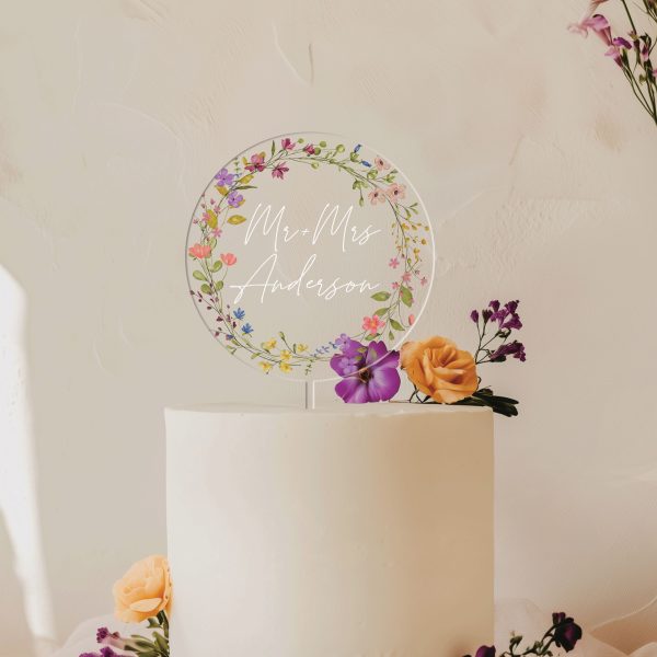 Personalized Birthday Cake Topper, Happy Birthday Cake Topper