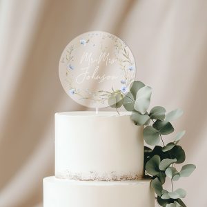 Personalized Birthday Cake Topper, Happy Birthday Cake Topper