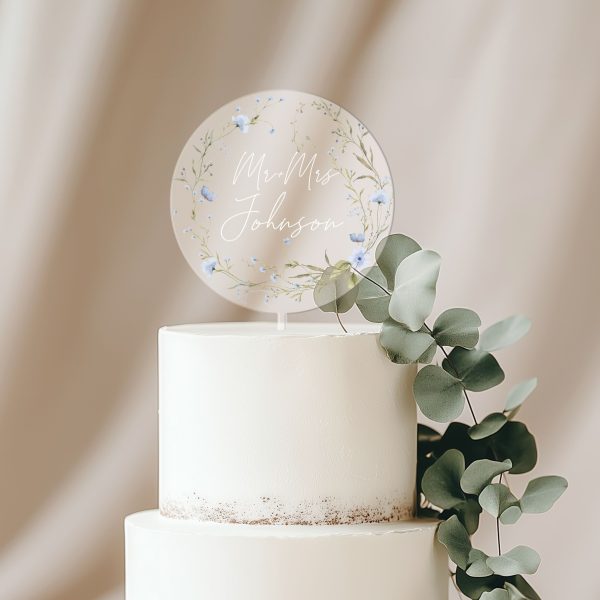 Personalized Birthday Cake Topper, Happy Birthday Cake Topper