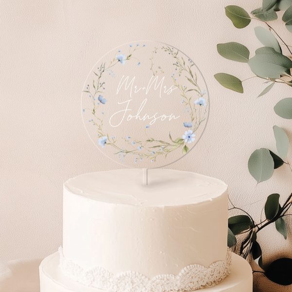 Personalized Birthday Cake Topper, Happy Birthday Cake Topper