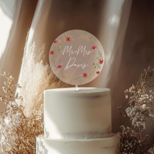 Personalized Birthday Cake Topper, Happy Birthday Cake Topper