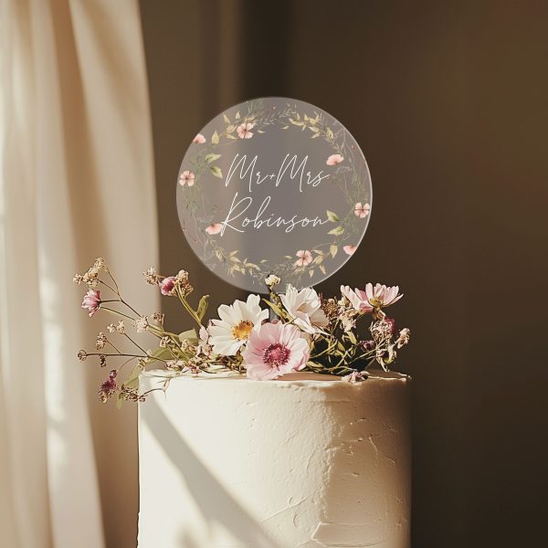 Personalized Birthday Cake Topper, Happy Birthday Cake Topper