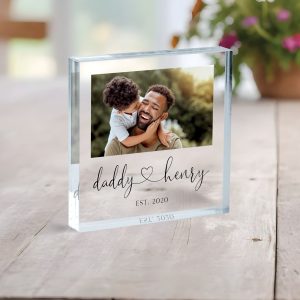 Father's Day Gift, Personalized Father's Day Acrylic Plaque