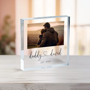 Father's Day Gift, Personalized Father's Day Acrylic Plaque