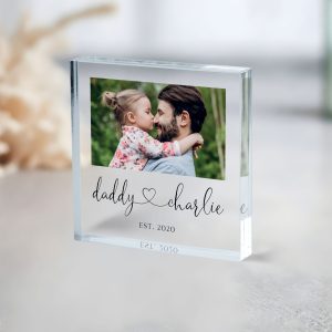 Father's Day Gift, Personalized Father's Day Acrylic Plaque