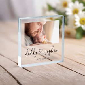 Father's Day Gift, Personalized Father's Day Acrylic Plaque