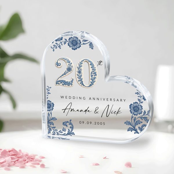 20th Anniversary Gift, Chinoiserie 20th Wedding Anniversary Gift