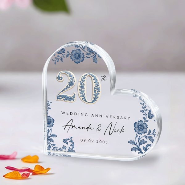 20th Anniversary Gift, Chinoiserie 20th Wedding Anniversary Gift