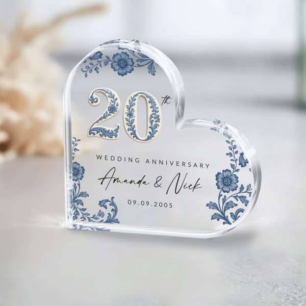 20th Anniversary Gift, Chinoiserie 20th Wedding Anniversary Gift
