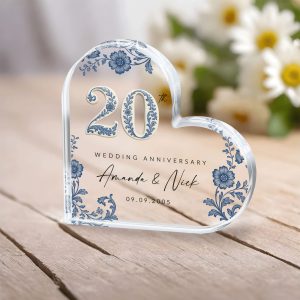 20th Anniversary Gift, Chinoiserie 20th Wedding Anniversary Gift