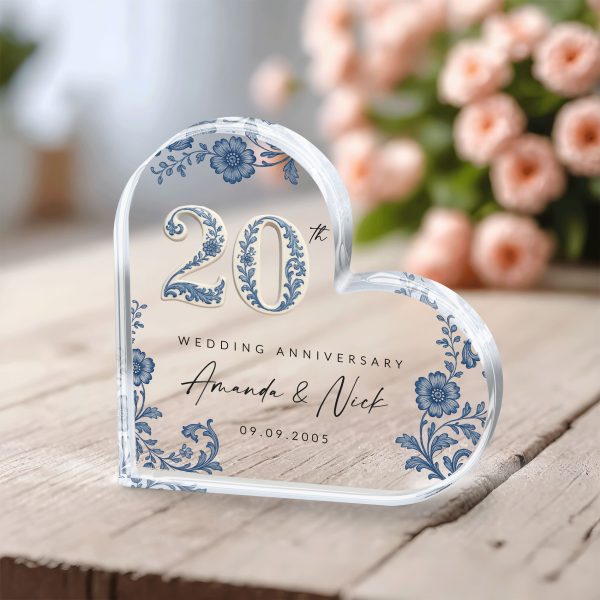 20th Anniversary Gift, Chinoiserie 20th Wedding Anniversary Gift