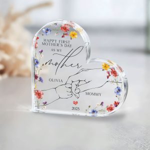 First Mother's Day Gift, Personalized Mother's Day Acrylic Plaque