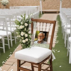 Reserved Memorial Sign, In Loving Memory Wedding Sign