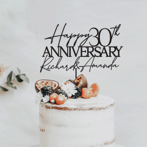 50th Wedding Anniversary Cake Topper, Wedding Anniversary Gift