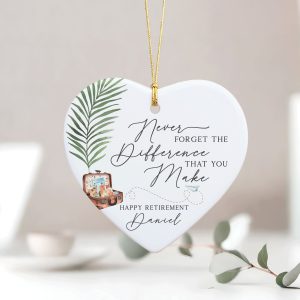 Personalized Retirement Gift, Retirement Ornament