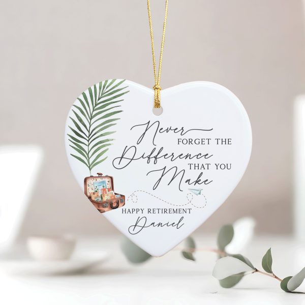 Personalized Retirement Gift, Retirement Ornament