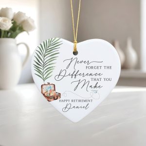Personalized Retirement Gift, Retirement Ornament