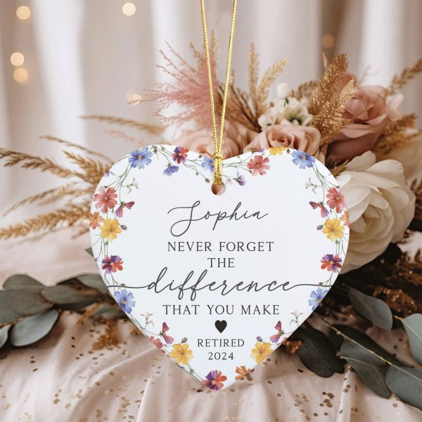 Personalized Retirement Gift, Retirement Ornament