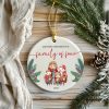 Family of Four Christmas Ornament, Family Christmas Gift