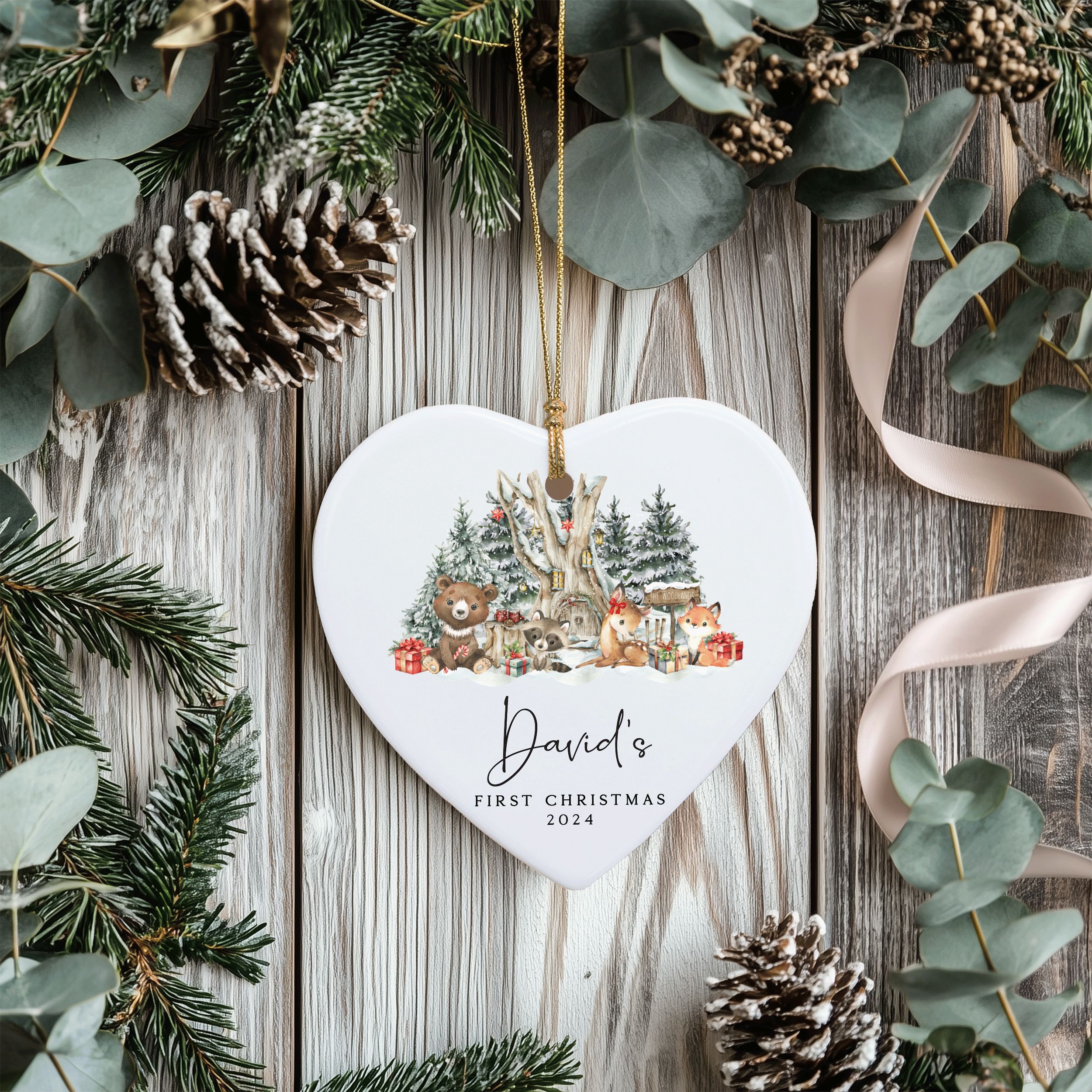 MNX71F---Name-and-Year-First-Christmas_0000_Group-1 Baby First Christmas Gift, Personalized Baby Christmas Ornament