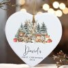 Baby First Christmas Gift, Personalized Baby Christmas Ornament