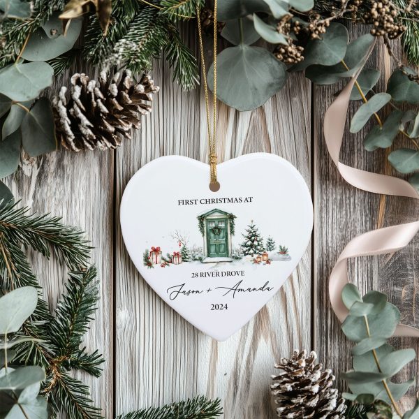 New Home Christmas Ornament, First Home Christmas Gift