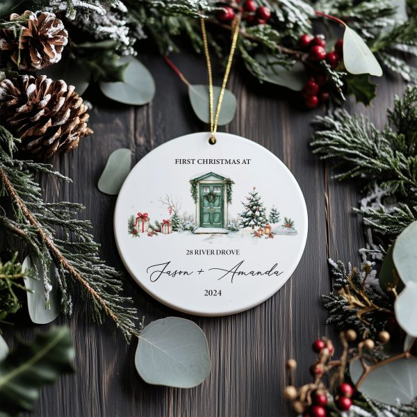 New Home Christmas Ornament, First Home Christmas Gift