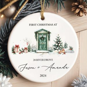 New Home Christmas Ornament, First Home Christmas Gift
